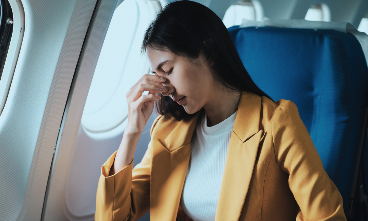 Common Symptoms of a Fear of Flying